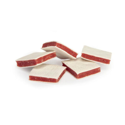 Ласощі м'ясні сендвіч з качкою та тріскою CAMON, 80 г, 3x0,5 см 2