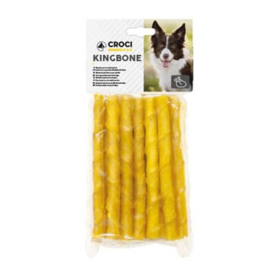 Ласощі жиловані KingBone кручений стік, 10см, 10гр, 20шт/уп