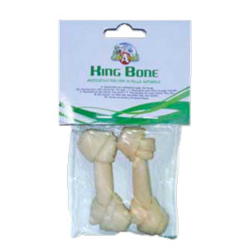 Кістка жилована вузлова King Bone Buffalo, 7,5см, 20 г, 2шт/ в уп