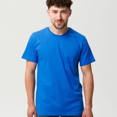 Футболка чоловіча 12-1343 синій 2XL