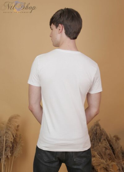 Футболка чоловіча 12-1316 білий 3XL