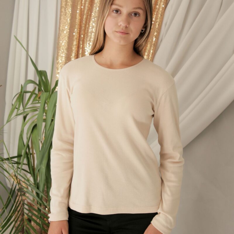 Футболка жіноча 21-2313 бежевий 6-XXL