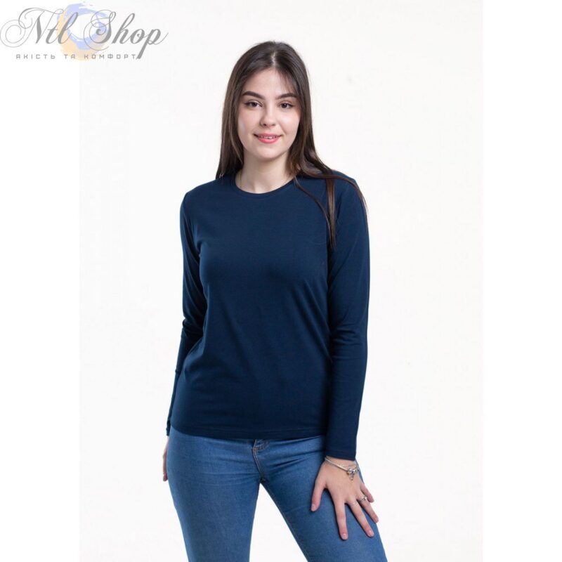 футболка жіноча 41-2358 темносиній 5-XL