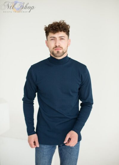 Гольф чоловічий 94-1403 темносиній 3XL