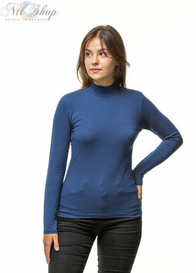 Гольф жіночий 41-2402 темно-синій 6-XXL