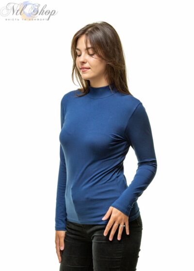 Гольф жіночий 41-2402 темно-синій 6-XXL