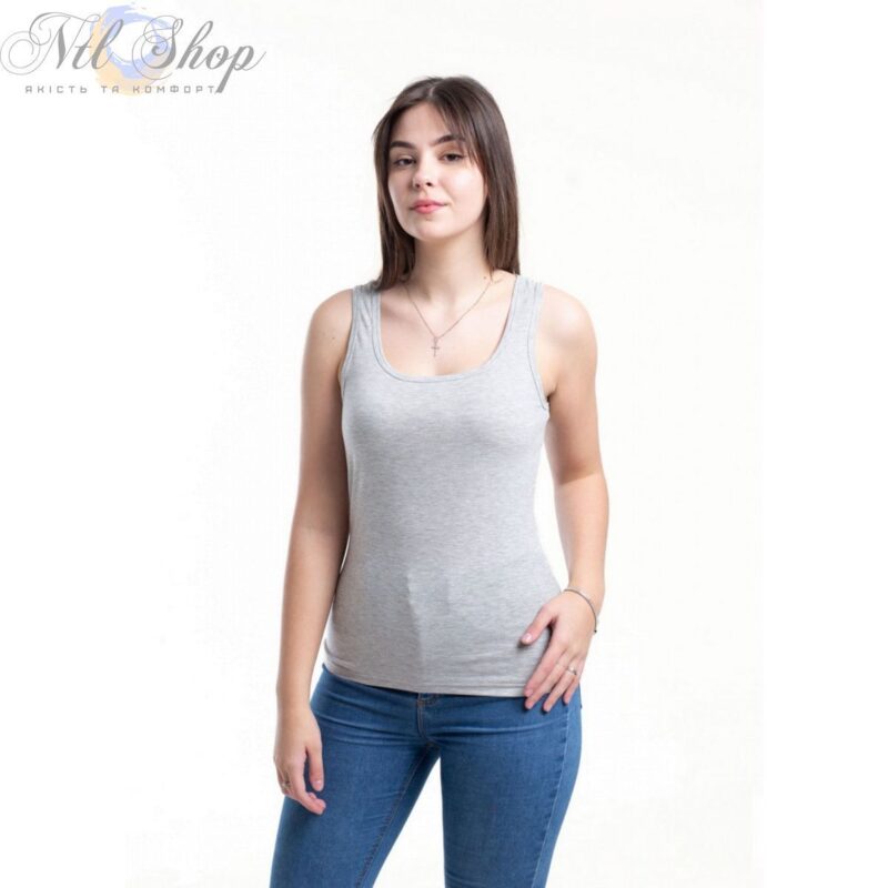 Майка жіноча 41-2132 сірий 5-XL