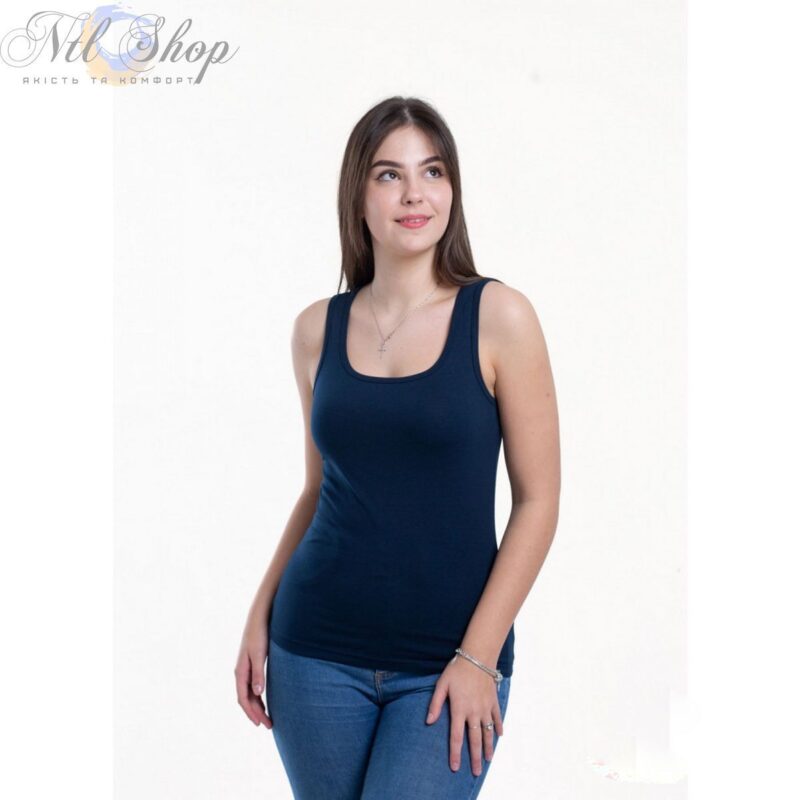 Майка жіноча 41-2132 темносиній 5-XL
