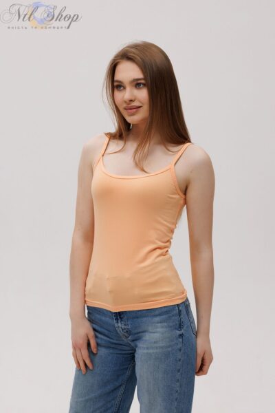 Майка жіноча 41-2135 персиковий 5-XL