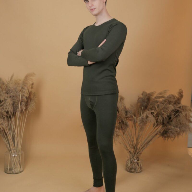 Термобілизна чоловіча, комплект 98-1608 хакі XL