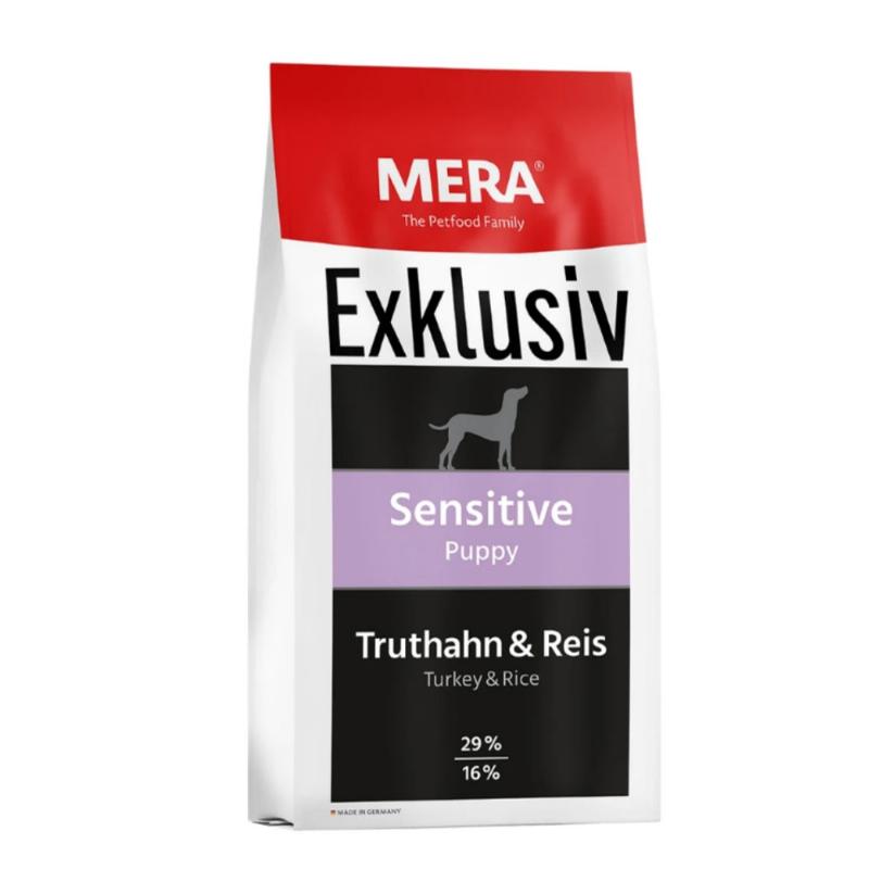 MERA EXCLUSIV sensitive Puppy корм для цуценят, 15 кг