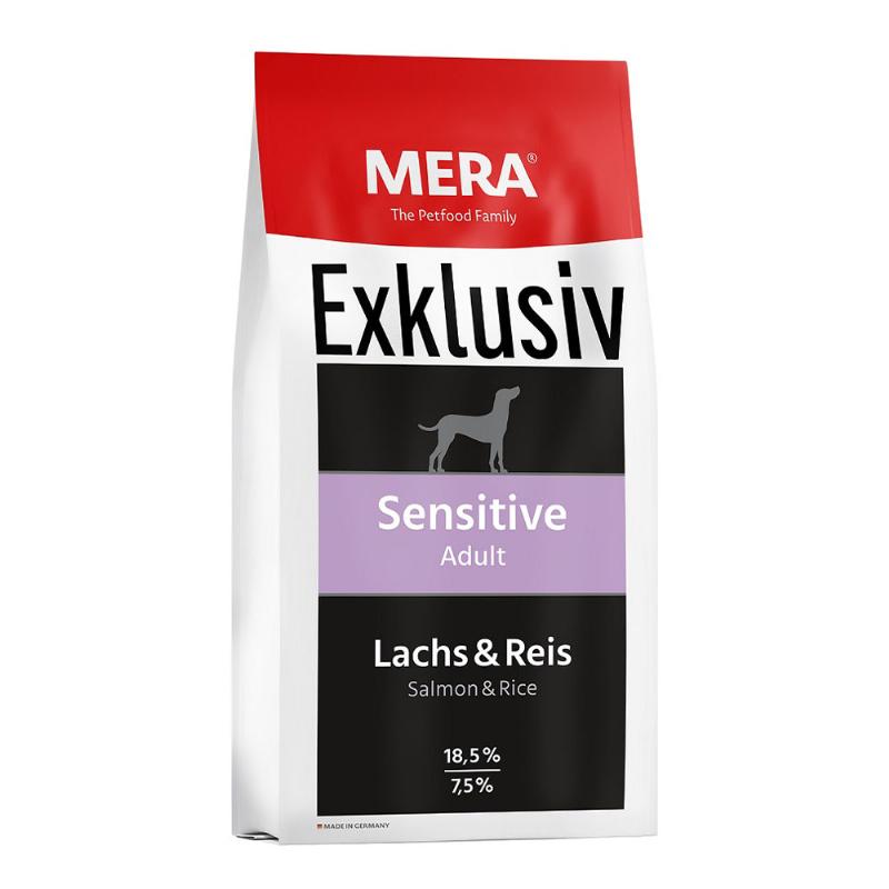 MERA EXCLUSIV sensitive Adult Lachs-Reis корм для собак 15кг