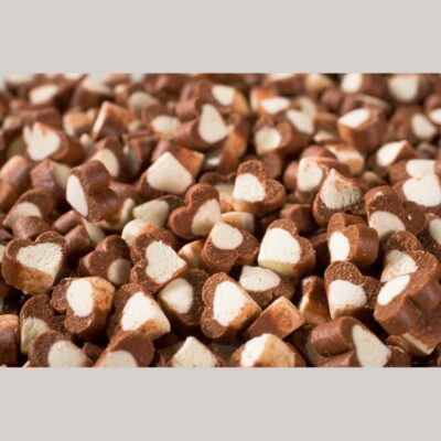 Ласощі для собак "Bow wow" міні-сердечка, 80г (15 шт) 3