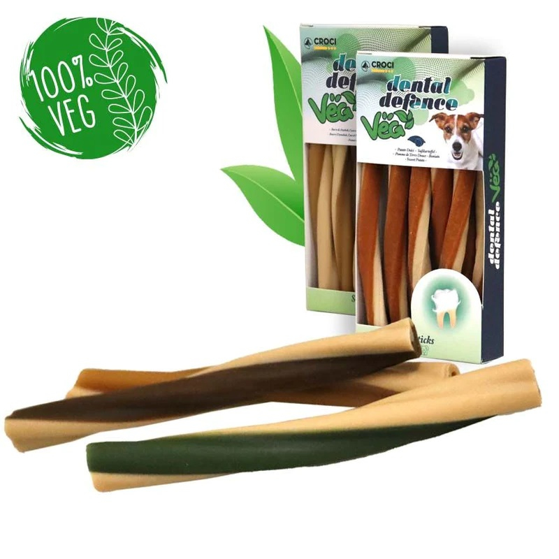 Ласощі для собак Dental Veg з арахісом та м'ятою