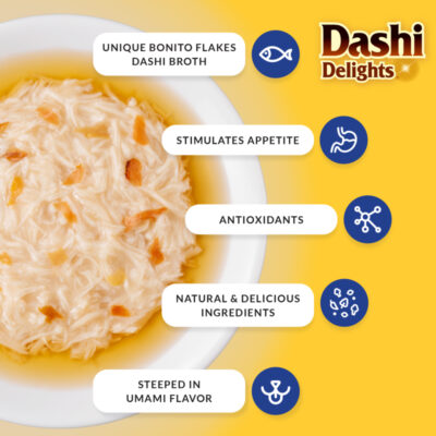 Ласощі INABA "DASHI Delights", курка з боніто, 70 г 4