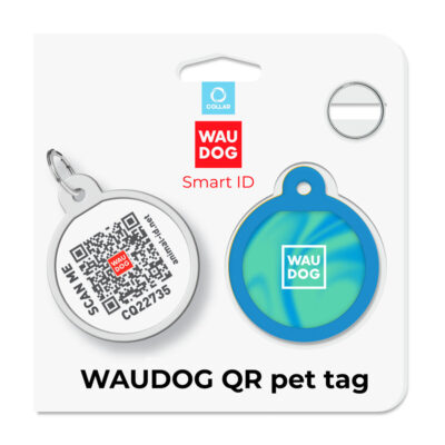 Адресник для собак і котів WAUDOG Smart ID з QR паспортом 5