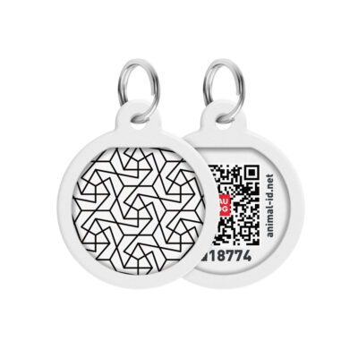 Металічний адресник для собак та котів WAUDOG Smart ID