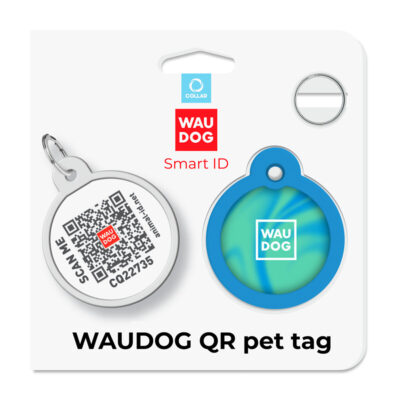 Адресник для собак і котів WAUDOG Smart ID з QR паспортом 5
