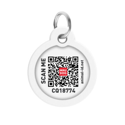 Металевий адресник WAUDOG Smart ID для собак і котів 3