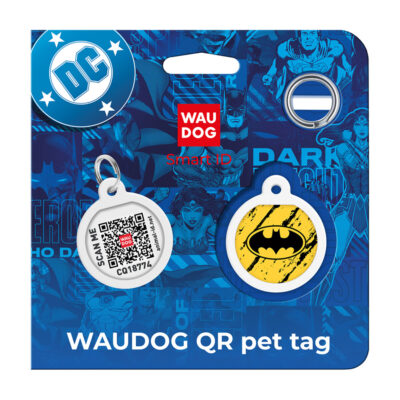 Адресник для собак WAUDOG Smart ID з QR паспортом "Бетмен ескіз" 5