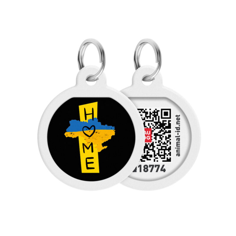 Адресник для собак і котів WAUDOG Smart ID з QR паспортом