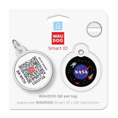 Адресник для собак і котів WAUDOG Smart ID з QR паспортом 5