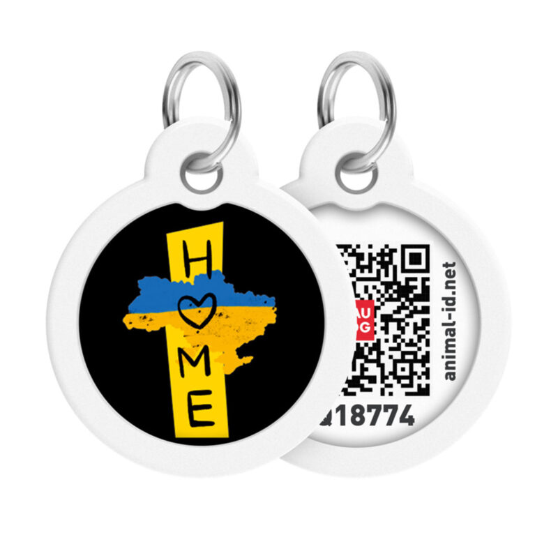 Адресник для собак і котів WAUDOG Smart ID з QR паспортом