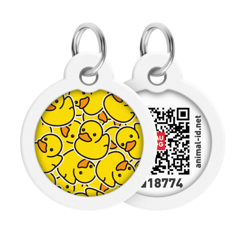 Адресник для собак і котів WAUDOG з QR паспортом