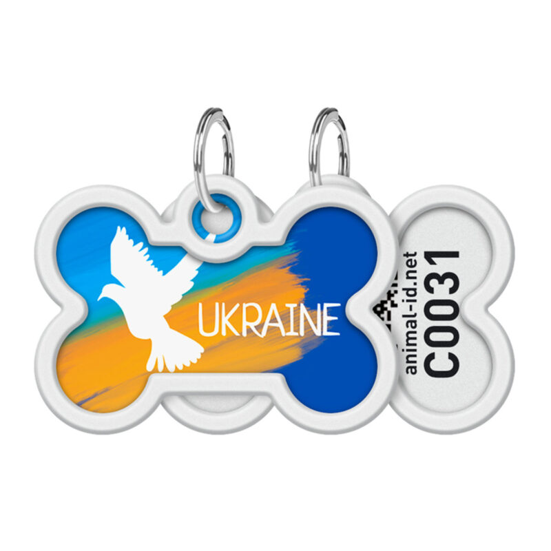 Адресник для собак і котів WAUDOG з QR паспортом