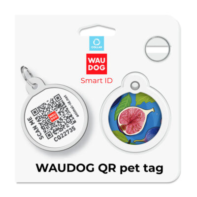 Металевий адресник для собак і котів WAUDOG Smart ID 5