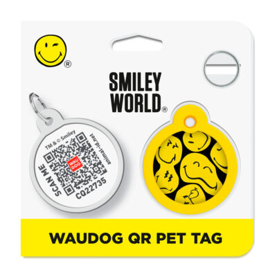 Металевий адресник для собак WAUDOG Smart ID з QR паспортом 5