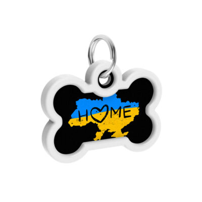 Металевий адресник для собак і котів WAUDOG Smart ID 4