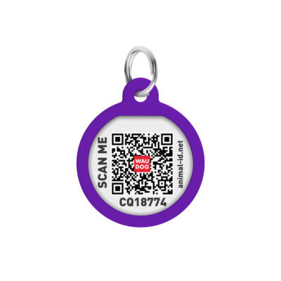 Адресник для собак і котів WAUDOG з QR паспортом 3