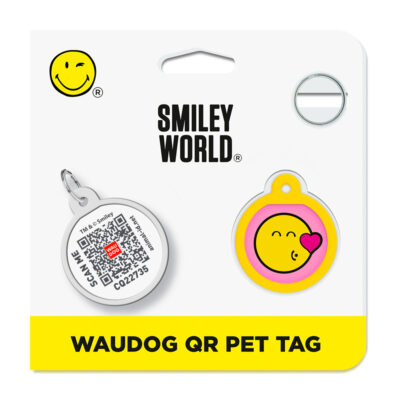 Металевий адресник для собак WAUDOG Smart ID з QR паспортом 5