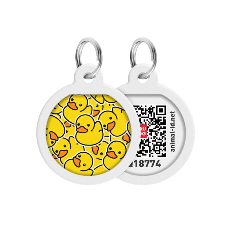 Адресник для собак та котів WAUDOG з QR паспортом