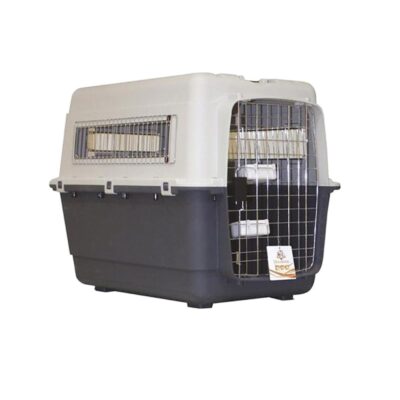 Переноска для собак та котів CROCI Vagabond 5, пластикова, сірий, 81x56x59 см, до 20 кг
