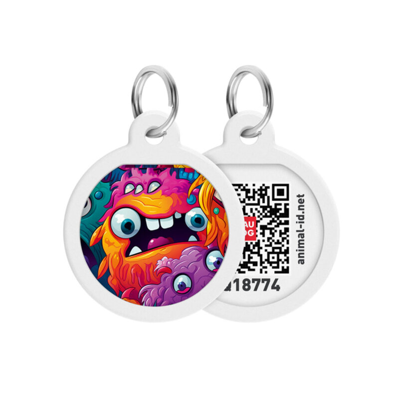 Адресник для собак і котів WAUDOG Smart ID з QR кодом