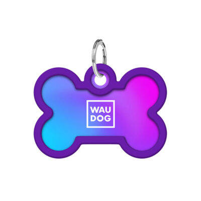 Металевий адресник для собак WAUDOG Smart ID з QR паспортом 2