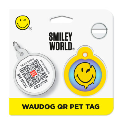 Металевий адресник для собак WAUDOG Smart ID з QR паспортом 5