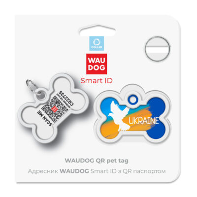 Адресник для собак і котів WAUDOG з QR паспортом 5