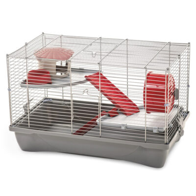 Клітка для хом'яка MPS HAMSTER 11, 58x32x38 см, метал, пластик, колір випадковий 172.00.31