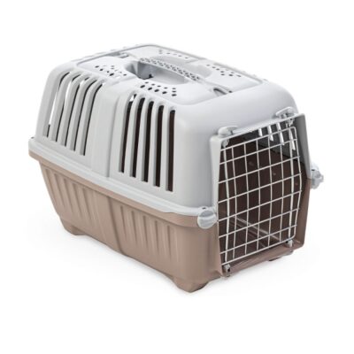 Переноска для собак MPS Pratiko 3 METAL CIPRIA (світло-коричневий) 60х40х38 см, до 18 кг