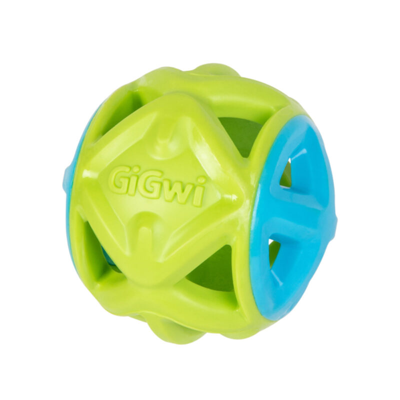 Іграшка для собак М'яч GiGwi Basic EDGE, активні ігри, гума, 9 см