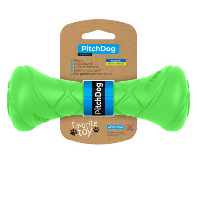 Ігрова гантель PitchDog для апортировки, 19 см, діаметр 7 см, композитний полімер