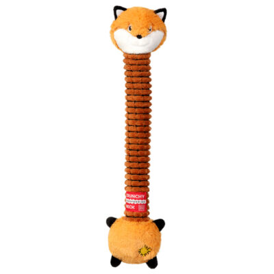 Іграшка для собак WAUDOG Fun Crunchy Лисиця, плюш, 37 см 2
