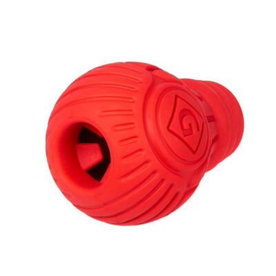 Іграшка для собак GiGwi Bulb Rubber, гумова, M, 11 см x 7 см, червона 3