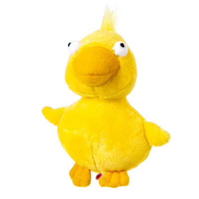Іграшка для собак Качка з пищалкою GiGwi Plush Friendz, текстиль, 11 см