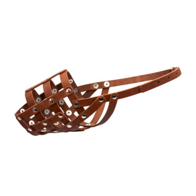 Намордник м'який CoLLaR №3 для ротвейлера та лабрадора, шкіра, 11 см (Д) × 34 см (Ш) 3