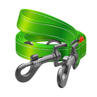 Повідець-перестібка для собак WAUDOG Nylon Mono, зносостійкий, світловідбивний, для собак, розміри 300 см × 20 мм 4