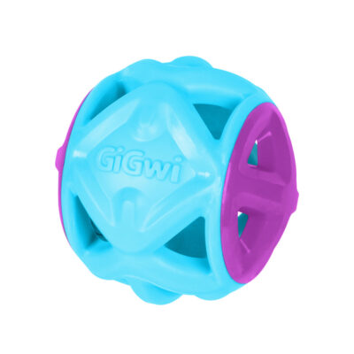 Іграшка для собак М'яч GiGwi Basic EDGE, блакитний, гума, 9 см 2